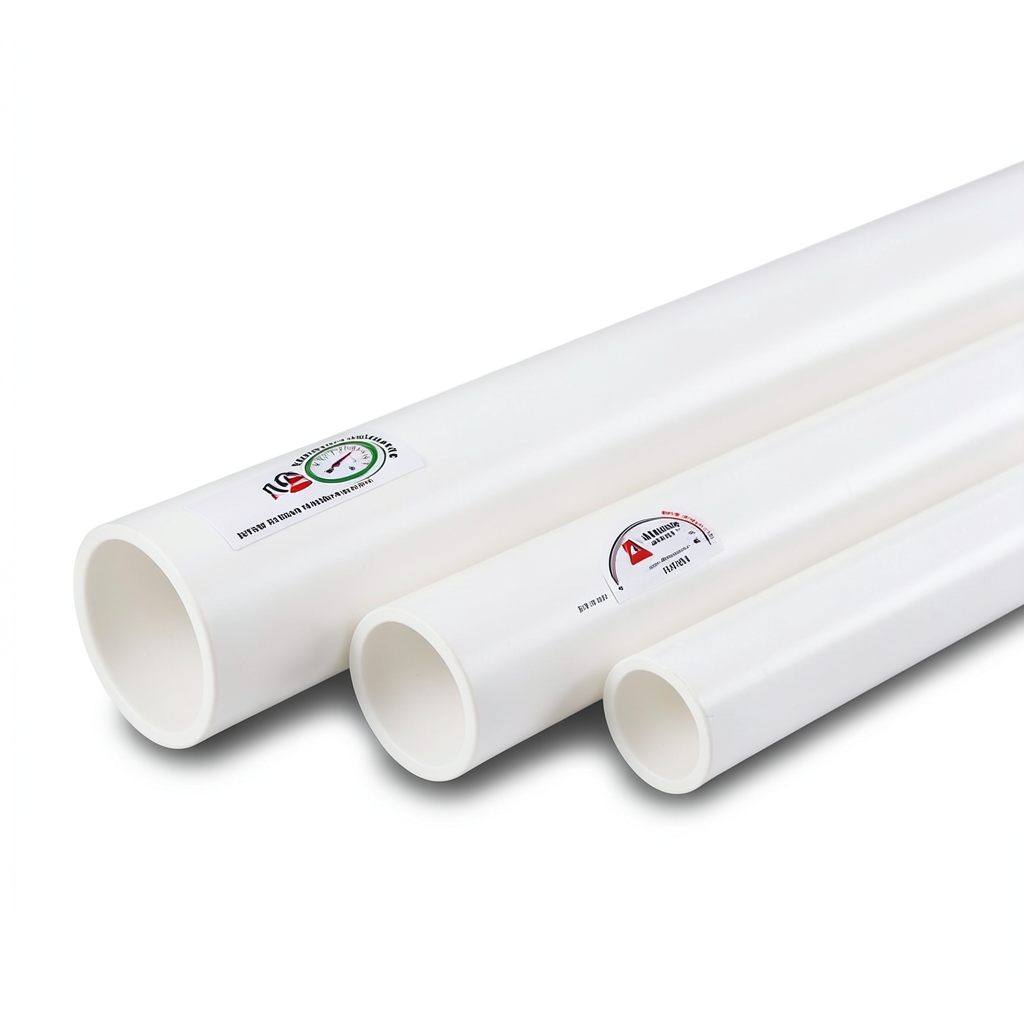 أنابيب UPVC مقاس 1 إنش ضغط 17.2 بار سمك 1.96 مم أبيض | بلاستيك الوطنية
