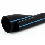أنابيب HDPE الوطني لشبكات المياه  ضغط 6 بار قطر خارجي 50 مم سمك 1.6 مم لون اسود