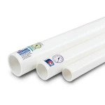 مواسير UPVC مقاس ½ 1 إنش ضغط 17.2 بار سمك 2.84 مم أبيض | بلاستيك الوطنية