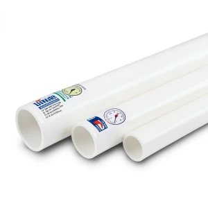 مواسير UPVC مقاس ½ 1 إنش ضغط 17.2 بار سمك 2.84 مم أبيض | بلاستيك الوطنية