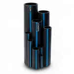 مواسير HDPE سابكو PE 100 ضغط 6 بار قطر خارجي 110 مم سمك 4.2 مم لون اسود