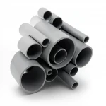 UPVC Pipes Aqtar Najd for pipes store Schedule 80  Size 2 inch Thickness 5.54 mm Gray Color