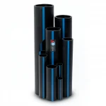 أنابيب HDPE سابكو PE 100 ضغط 6 بار قطر خارجي 63 مم سمك 2.5 مم لون اسود