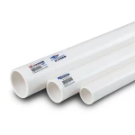 مواسير UPVC ضغط اسمي 17.2 بار مقاس 3 إنش سمك 5.23 مم لون أبيض | بلاستيك الوطنية