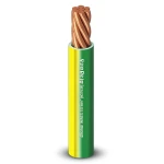 Electric Wire 185 mm 450/750V Copper Conductor Heat Resistant PVC Insulation, Yellow/Green | Al Fanar