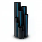 أنابيب HDPE سابكو PE 100 ضغط 6 بار قطر خارجي 125 مم سمك 4.8 مم لون اسود