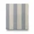 Italian wallpaper striped design 10m x 1.06m, gray with beige, model 700039