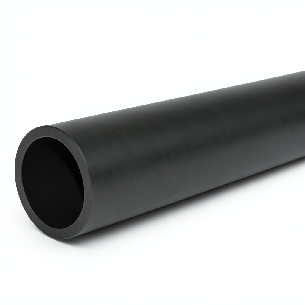 مواسير بلاستيك HDPE ضغط 15.9 بار PE 63 قطر خارجي 280 مم SDR 7.4 لون أسود