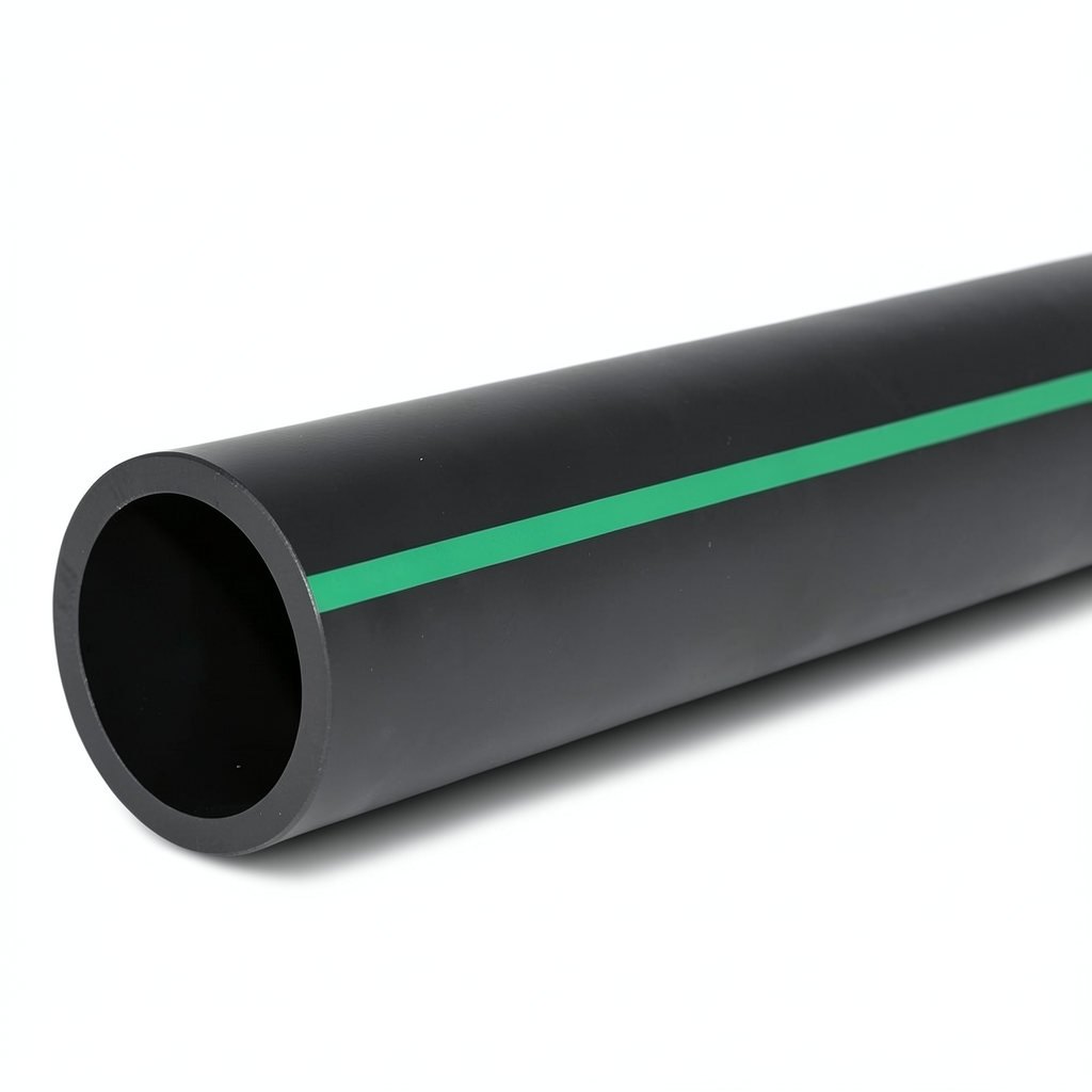 HDPE Pipe PN 15.9 Bar PE 63 Outer Diameter 500 mm SDR 7.4 Black