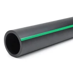 HDPE Pipe Pressure 3.9 Bar PE 63 Size 180 mm SDR 21 Black