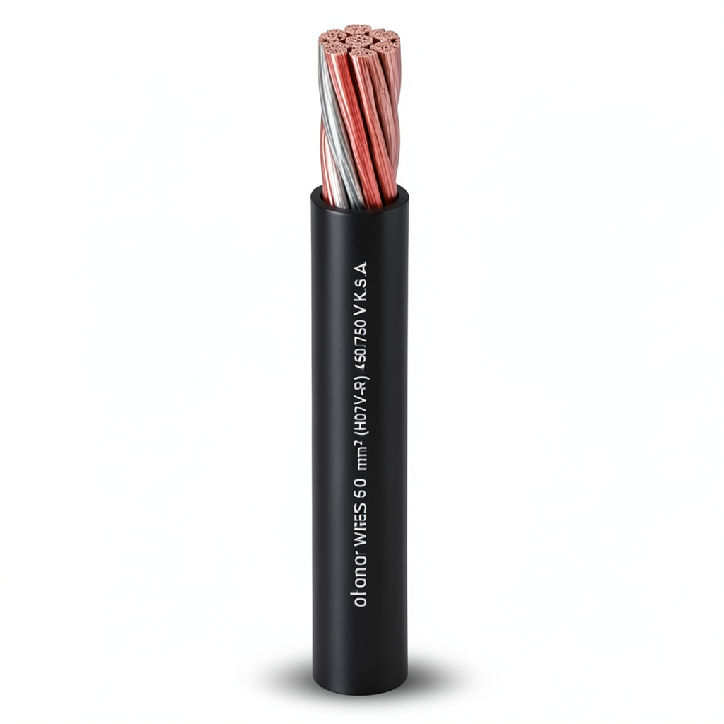 Stranded Electrical Wire 150 mm2 450/750V Copper Conductor Heat Resistant PVC Insulated | Al Fanar