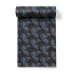 Dutch Geometric Wall Decoration 10m x 0.53m, Dark Grey