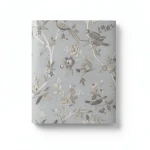 Italian Wallpaper Floral Design 10m x 0.53m Gray, Model 28845