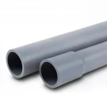 مواسير بلاستيك UPVC الوطنى ضغط 10 بار  قطر خارجي 160 مم سمك 7.70 مم لون رمادي