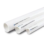 أنابيب UPVC مقاس ¼ 1 إنش ضغط 17.2 بار سمك 2.49 مم أبيض | بلاستيك الوطنية