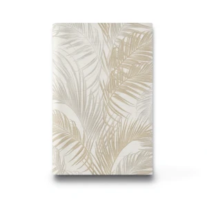 Italian Wallpaper Leaf-Patterned Design 10m x 0.53m Beige, Model 33312