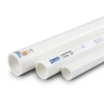 مواسير UPVC ضغط اسمي 17.2 بار مقاس 3 إنش سمك 5.23 مم لون أبيض | بلاستيك الوطنية