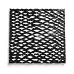 Hot Rolled Black Steel Expanded Metal Mesh Thickness 1.8 mm Width 1.22 m Length 5 m
