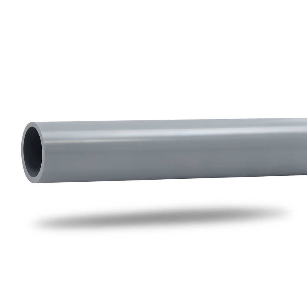 UPVC Pipes 25 mm Size, 16 Bar Pressure, Gray Color