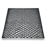 Hot Rolled Black Steel Expanded Metal Mesh 2 mm Thickness 3m Length 1.22m Width