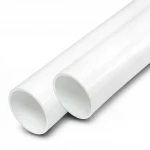 مواسير بلاستيك UPVC الوطني  مقاس   1/2 1 إنش سمك 5.1 مم لون أبيض