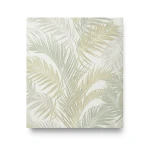 Leaf-patterned Wall Covering Pale Green 10m x 0.53m, Model 33315