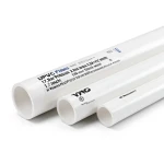 UPVC Pipes 1 ½ inch 17.2 Bar Pressure 2.84 mm Thickness White | Al Watania Plastics