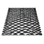 Hot Rolled Black Steel Expanded Metal Mesh Thickness 2 mm Width 1.22 m Length 5 m
