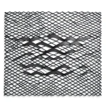Hot Rolled Black Steel Expanded Metal Mesh Thickness 2 mm Width 1.22 m Length 6 m