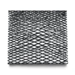Hot Rolled Black Steel Expanded Metal Mesh Thickness 2 mm Width 1.22 m Length 7 m