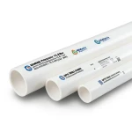 UPVC Pipes Nominal Pressure 13.8 Bar Size 8 inch Thickness 10.41 mm White | Al Watania Plastics