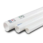 UPVC Pipes Nominal Pressure 17.2 Bar Size 3 inch Thickness 5.23 mm White | Al Watania Plastics