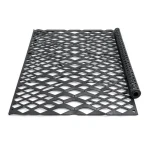 Hot Rolled Black Steel Expanded Metal Mesh Thickness 1.8 mm Width 1.22 m Length 6 m