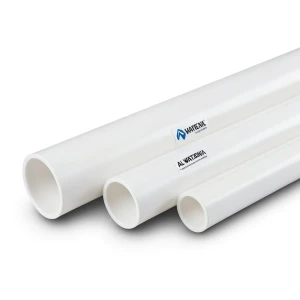 UPVC Pipes 4 Inch Size 17.2 Bar Pressure 6.73 mm Thickness White | Al Watania Plastics