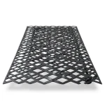 Hot Rolled Black Steel Expanded Metal Mesh Thickness 1.8 mm Width 1.22 m Length 6 m