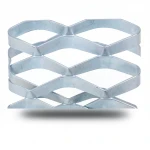 Galvanized Steel Expanded Metal Mesh  [Mazyoon] Thickness 1.8 mm Width 2.44  meter Length 6 meter | Bait Al Tatawor Factory