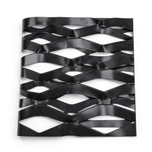 Hot Rolled Black Steel Expanded Metal Mesh Thickness 1.8 mm Width 1.22 m Length 7 m