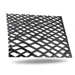 Hot Rolled Black Steel Expanded Metal Mesh Thickness 2.3 mm Width 1.22 m Length 5 m
