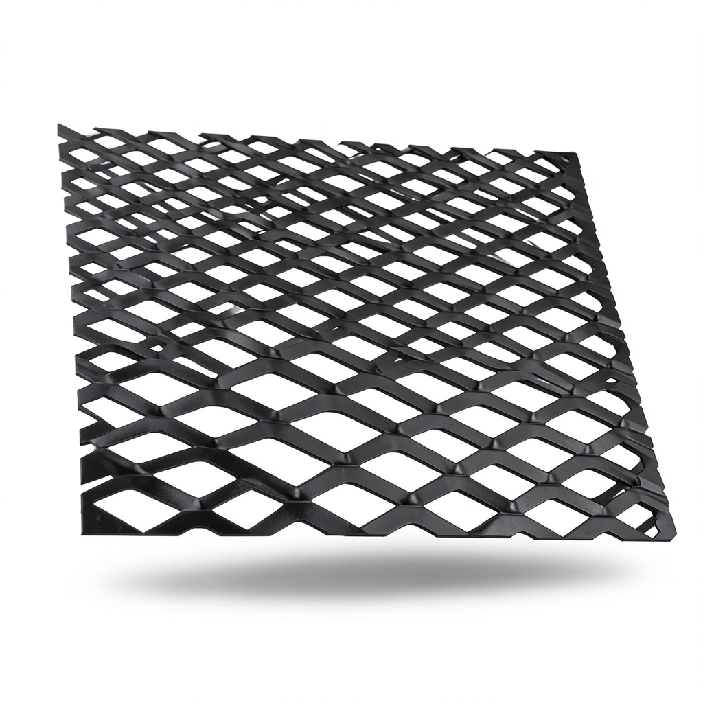 Hot Rolled Black Steel Expanded Metal Mesh Thickness 2.3 mm Width 1.22 m Length 5 m