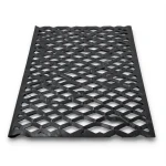 Hot Rolled Black Steel Expanded Metal Mesh 2 mm Thickness 1.22x2 m