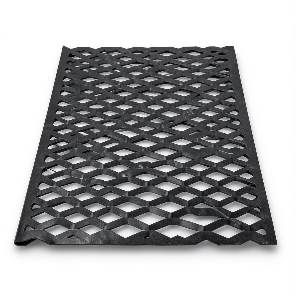 Hot Rolled Black Steel Expanded Metal Mesh 2 mm Thickness 1.22x2 m