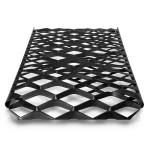 Hot Rolled Black Steel Expanded Metal Mesh Thickness 2.3 mm Width 1.22 m Length 7 m