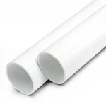 مواسير بلاستيك UPVC الوطني  مقاس   1/4 1 إنش سمك 3.6 مم لون أبيض