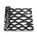 Hot Rolled Black Steel Expanded Metal Mesh Thickness 2.7 mm Width 1.22 m Length 1 m