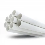 UPVC Pipes Aqtar Najd for pipes Company Schedule 40  Size 8 inch Thickness 8.18 mm White Color