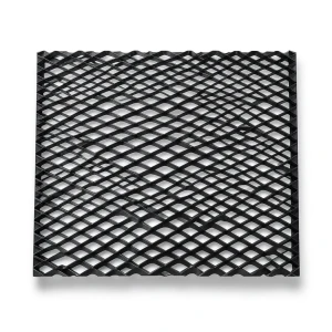 Hot Rolled Black Steel Expanded Metal Mesh Thickness 2.7 mm Width 1.22 m Length 3 m