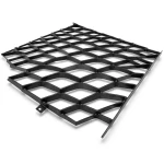 Hot Rolled Black Steel Expanded Metal Mesh Thickness 2.3 mm Width 1.22 m Length 2 m