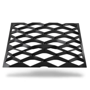 Hot Rolled Black Steel Expanded Metal Mesh Thickness 2 mm Width 1.22 m Length 7 m