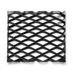 Hot Rolled Black Steel Expanded Metal Mesh Thickness 2.3 mm Width 1.22 m Length 3 m