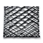 Hot Rolled Black Steel Expanded Metal Mesh Thickness 2.3 mm Width 1.22 m Length 2 m